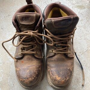 Caterpillar Steel Toe Women’s Work Boots Size 8.5